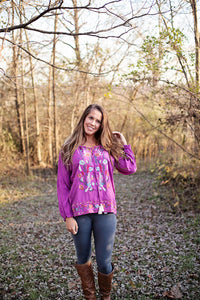 Orchid Lily Dreams Blouse