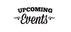 June & July 2017 Pop Up Events