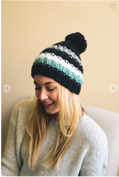 Warmth In Style Knit Pom Beanie