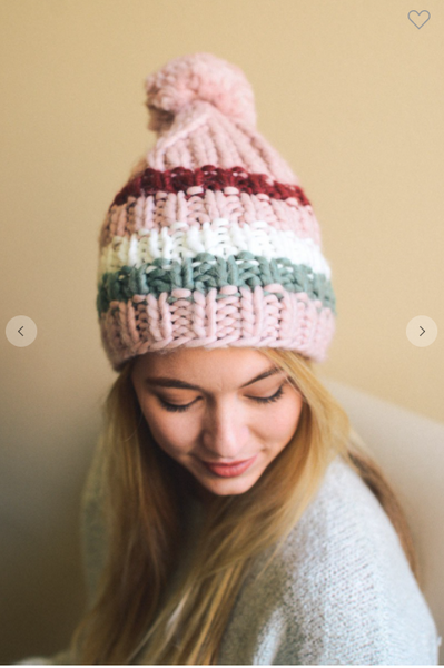 Warmth In Style Knit Pom Beanie