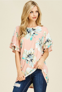 Time And Time Again Floral Top