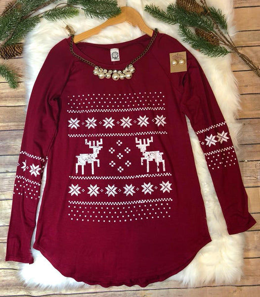 Holiday Fun Jersey Tee