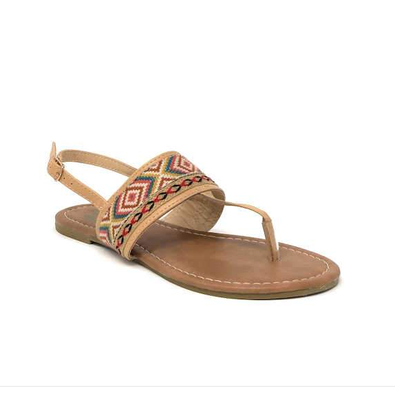 Roam West Nude Sandals