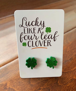 Lucky Like a Clover Earrings