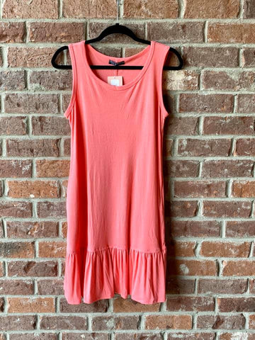 Sweet Like Candy Coral Tunic Dress