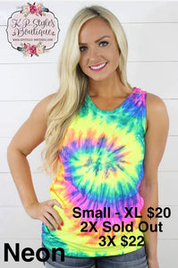 Summer Goodness Tie Dye Tank