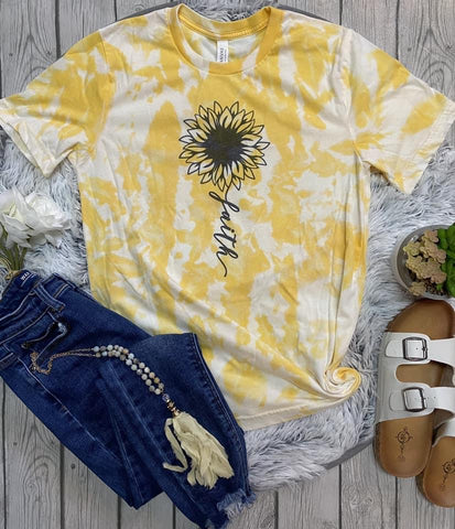 Faith Sunflower Tee