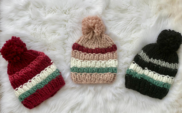 Warmth In Style Knit Pom Beanie