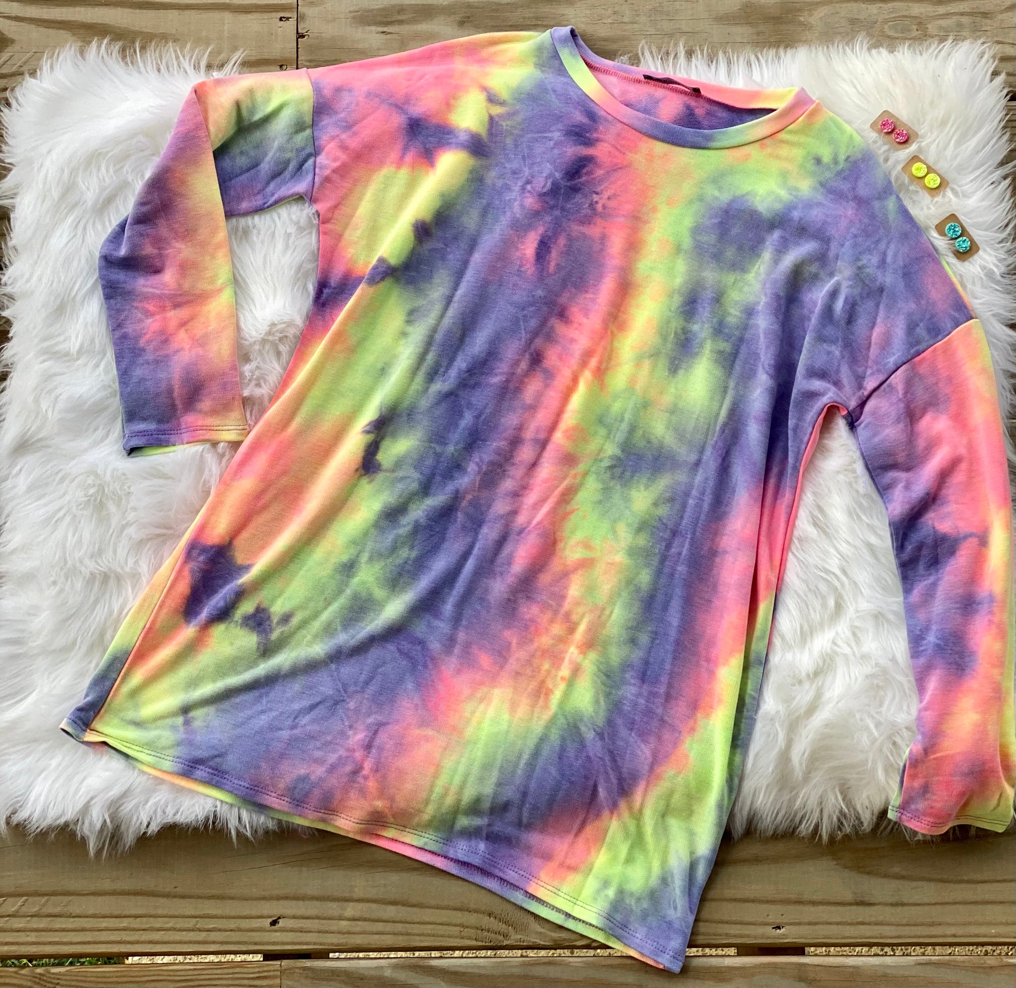 All The Colors Tie Dye Tunic