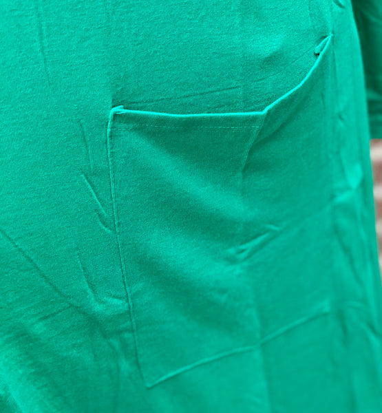 Kelly Green Slouchy Pocket Cardigan