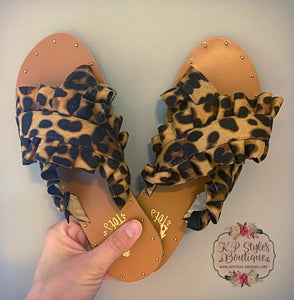 Lola Leopard Sandals