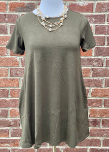 Everyday Fave Olive Tunic Dress