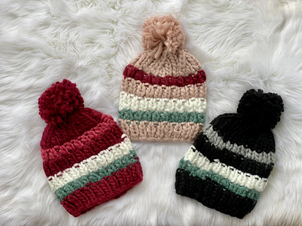 Warmth In Style Knit Pom Beanie