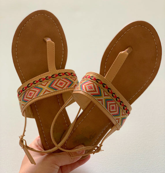 Roam West Nude Sandals
